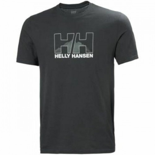 Vīriešu Krekls ar Īsām Piedurknēm NORD GRAPHIC Helly Hansen 62978 981 Pelēks image 2