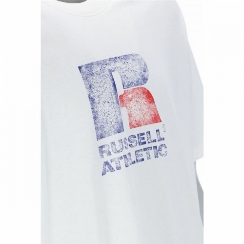 Krekls ar Īsām Piedurknēm Russell Athletic Emt E36201 Balts Vīriešu image 2