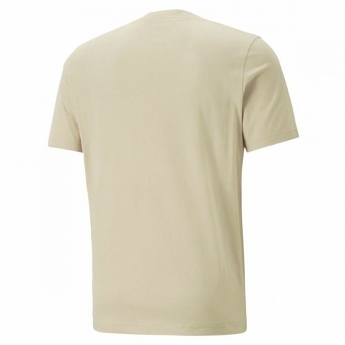 Short Sleeve T-Shirt Puma Essentials Elevated Beige Unisex image 2