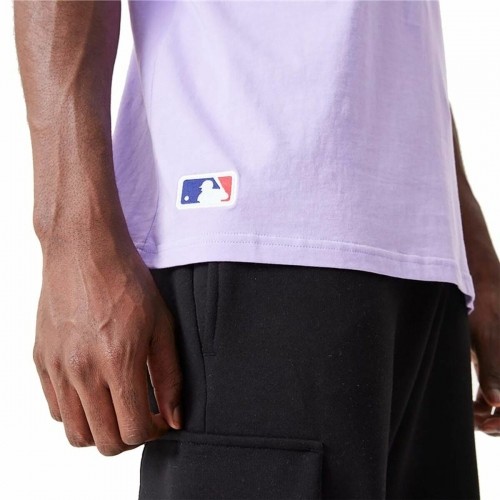 Футболка с коротким рукавом New Era MLB League Essentials New York Yankees Фиолетовый Унисекс image 2