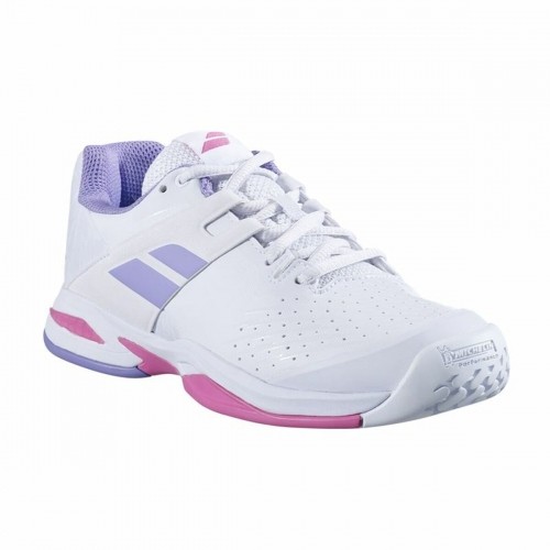 Children's Tennis Shoes Babolat Prop All Court White image 2