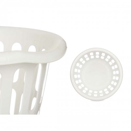 Basket White polypropylene 27 L 40 x 25 x 40 cm (18 Units) image 2