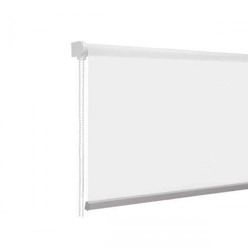 Roller blinds 150 x 180 cm White Cloth Plastic (6 Units) image 2