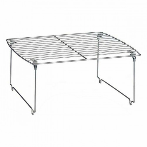 Folding Shelf Silver 44 x 28 x 19 cm (6 Units) image 2