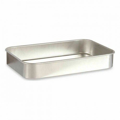 Roasting Tin Silver Aluminium 23,5 x 6 x 36 cm (12 Units) image 2