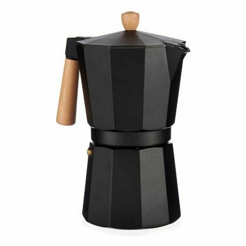 Italian Coffee Pot Wood Aluminium 650 ml (12 Units) image 2