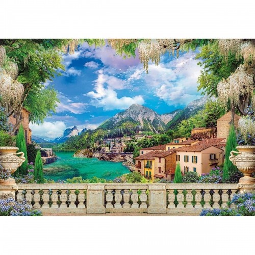 Puzzle Clementoni Lush terrace on Lake 3000 Pieces image 2