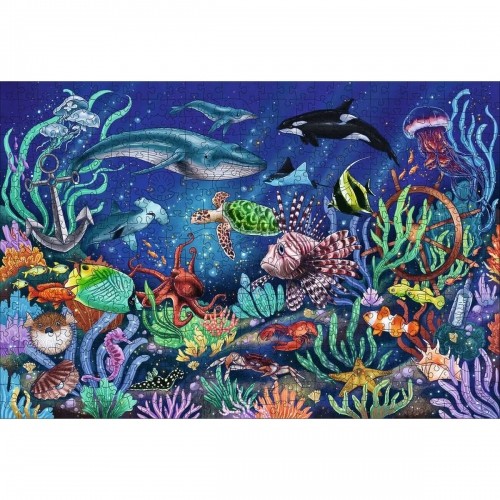 Puzzle Ravensburger Colorful Marine World 00017515 500 Pieces image 2