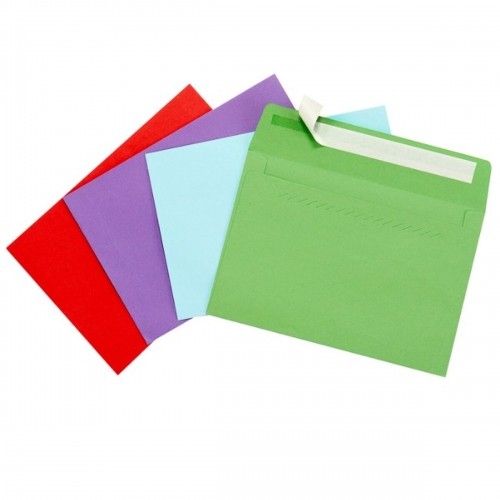 Envelopes Multicolour Paper 120 x 176 mm (48 Units) image 2