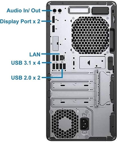 HP ProDesk 600 G3 MT i5-7500 16GB 256GB SSD Windows 10 Professional image 2