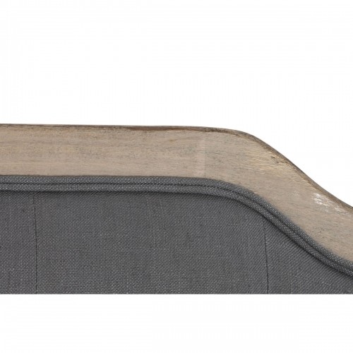 Изголовье кровати DKD Home Decor Темно-серый древесина каучукового дерева 160 x 10 x 120 cm image 2