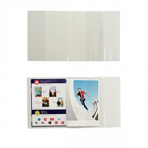 Adhesive Book Cover Transparent Plastic 30 x 53 cm (36 Units) image 2