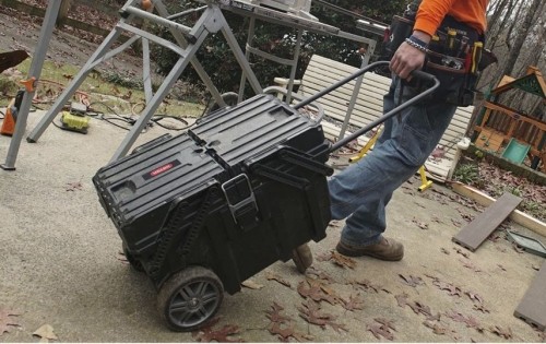 Keter Diy Ящик для инструмента на колесах Cantilever Mobile Cart Job Box 64,6x37,3x41см image 2