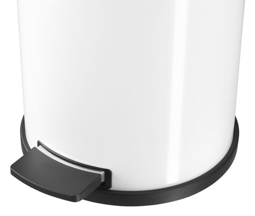 Hailo Atkritumu tvertne Solid L ar cinkotu iekšējo tvertni / 18L / sudraba krāsā image 2