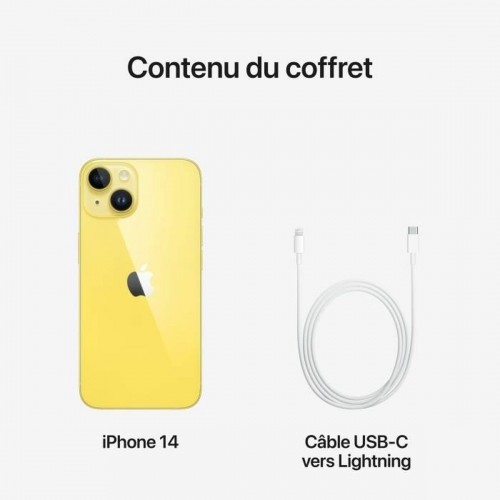 Смартфоны Apple Iphone 14 Жёлтый 512 MB RAM A15 512 GB image 2