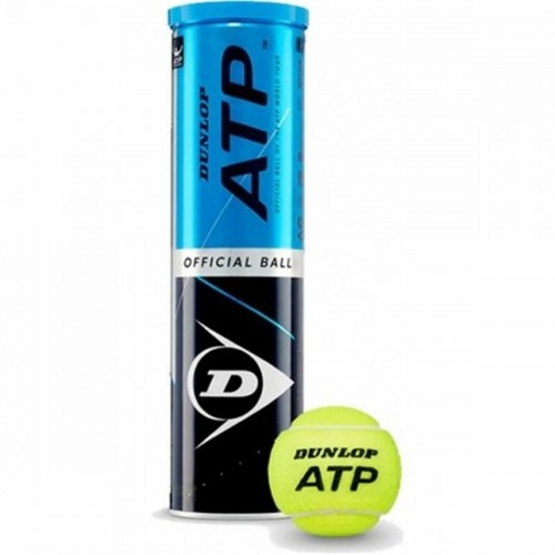 Tennis Balls Dunlop ATP Official Yellow Multicolour image 2