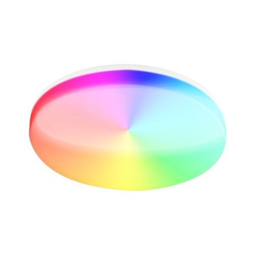 Tellur Smart WiFi Ceiling Light, RGB 24W, Round, White image 2