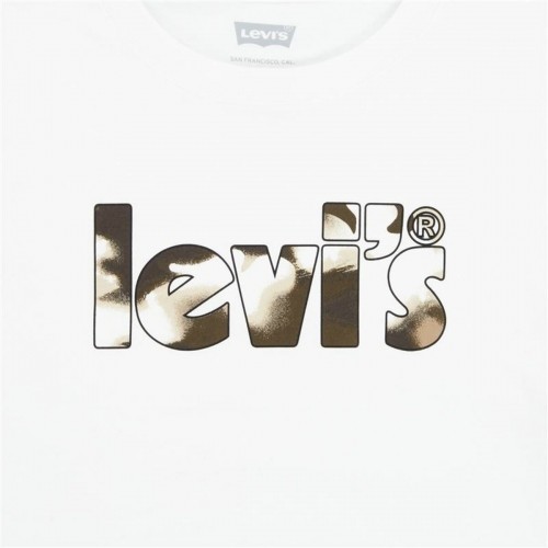 t-krekls Levi's Camo Poster Logo Bright 60732 Balts image 2