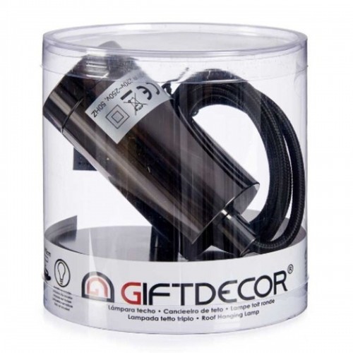 Gift Decor Потолочный светильник Чёрный Металл 60 W (6 штук) image 2