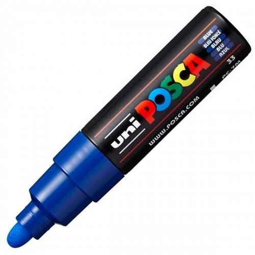 Marker POSCA PC-7M Blue (6 Units) image 2