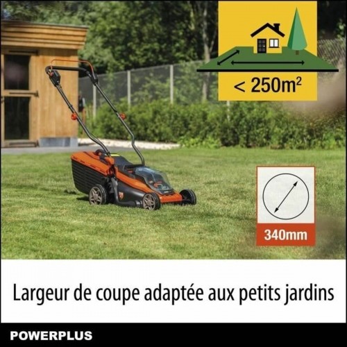 Lawn Mower Powerplus Dual Power 4Ah battery 20 V image 2