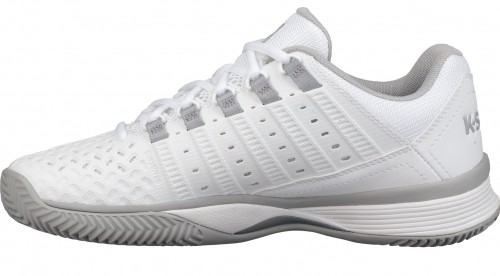 Tennis shoes K-SWISS HYPERMATCH HB for woman's, white/grey outdoor, size UK 4 image 2