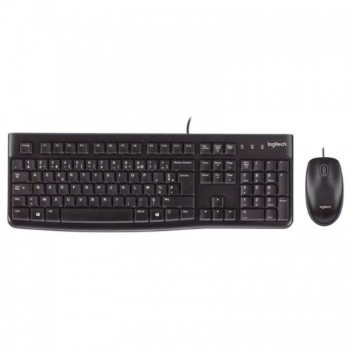 Оптические клавиатура и мышь Logitech MK120 QWERTY Английский EEUU image 2