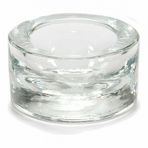 Candleholder Transparent Glass 7 x 3,5 x 7 cm (12 Units) image 2