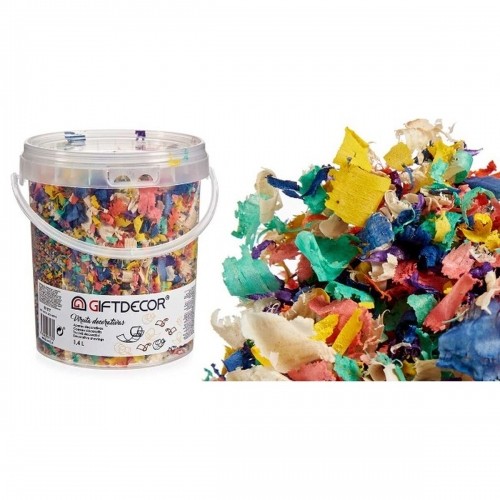 Decorative Shavings 1,4 L Multicolour (6 Units) image 2