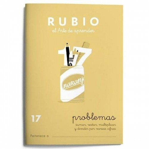 Тетрадь по математике Rubio Nº 17 A5 испанский 20 Листья (10 штук) image 2