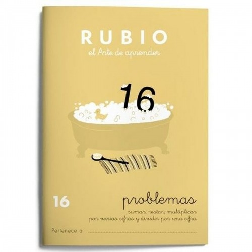 Тетрадь по математике Rubio Nº 16 A5 испанский 20 Листья (10 штук) image 2
