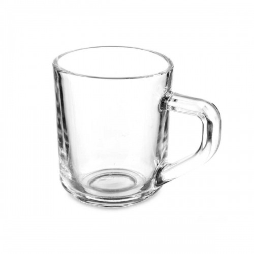 Piece Coffee Cup Set Transparent Glass 80 ml (24 Units) image 2