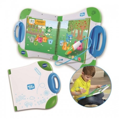 Интерактивная игрушка Vtech 602105 французский Буклет Зеленый Разноцветный (французский) (1 Предметы) image 2