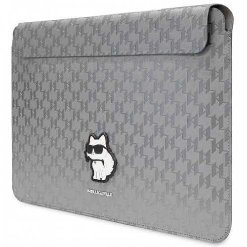 Karl Lagerfeld Sleeve KLCS14SAKHPCG 14" srebrny|silver Saffiano Monogram Choupette image 2