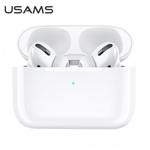 USAMS Słuchawki Bluetooth 5.0 TWS Emall Series bezprzewodowe biały|white BHUYM01 (US-YM001) image 2