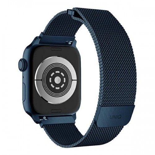 UNIQ pasek Dante Apple Watch Series 4|5|6|7|8|SE|SE2 42|44|45|49mm Stainless Steel niebieski|cobalt blue image 2