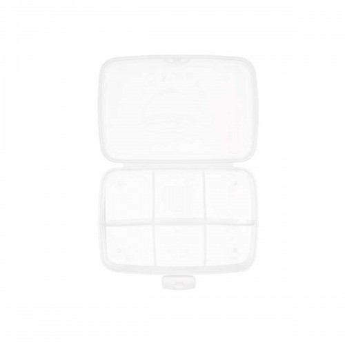 Box with compartments Transparent Plastic 21,5 x 8 x 14,6 cm (12 Units) image 2