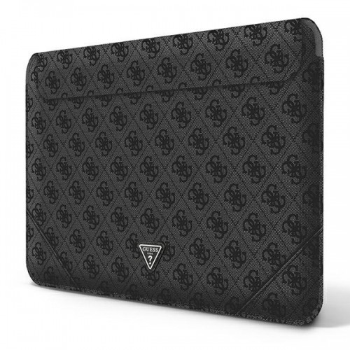 Guess PU 4G Triangle Metal Logo Computer Sleeve 16" Black image 2