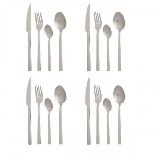 Cutlery Set Matt Silver Stainless steel (6 Units) image 2