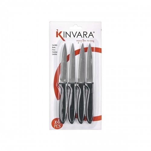 Kinvara Набор ножей Чёрный Серебристый Нержавеющая сталь Пластик 19,5 x 2 x 1 cm (12 штук) image 2