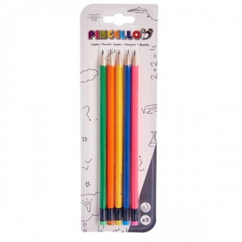 Pencil Set Multicolour Wood (48 Units) image 2