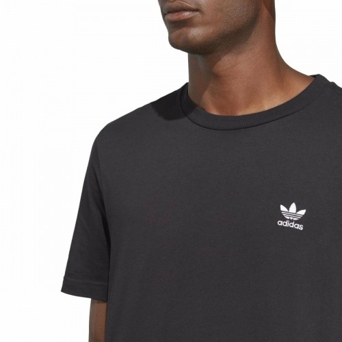 Men’s Short Sleeve T-Shirt Adidas ESSENTIAL TEE IA4873  Black image 2