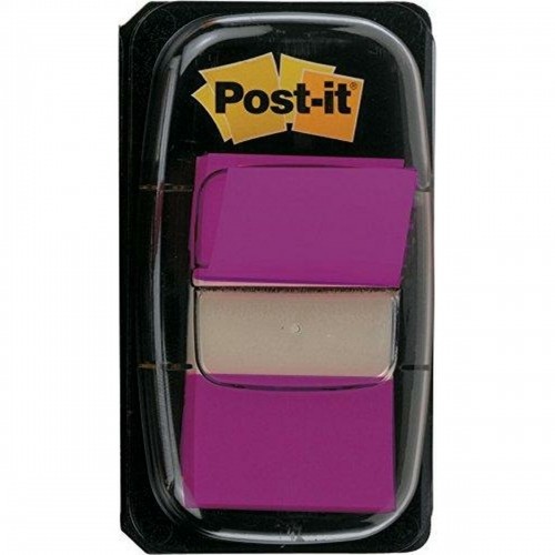 Стикеры для записей Post-it Index 25 x 43 mm Фиолетовый (3 штук) image 2