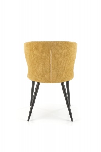 Halmar K496 chair, mustard image 2