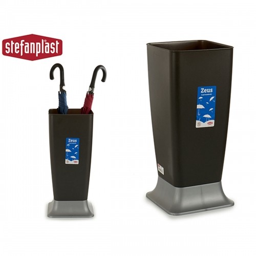 Umbrella stand Stefanplast Zeus Anthracite Plastic 25 x 55 x 25 cm (6 Units) image 2