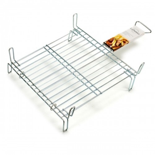 Grill Double 40 x 40 cm Zinc-plated steel (5 Units) image 2