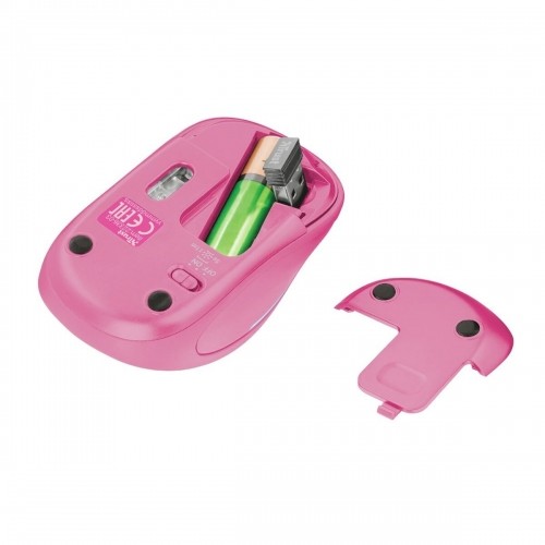 Wireless Mouse Trust Yvi FX Pink image 2