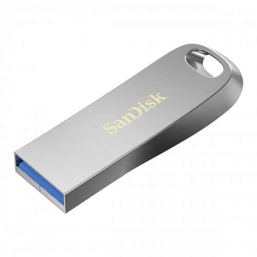 USB Zibatmiņa SanDisk Ultra Luxe Sudrabains 128 GB image 2