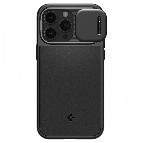 Spigen Optik Armor iPhone 15 Pro Max 6,7" MAG Magsafe czarny|black ACS06599 image 2