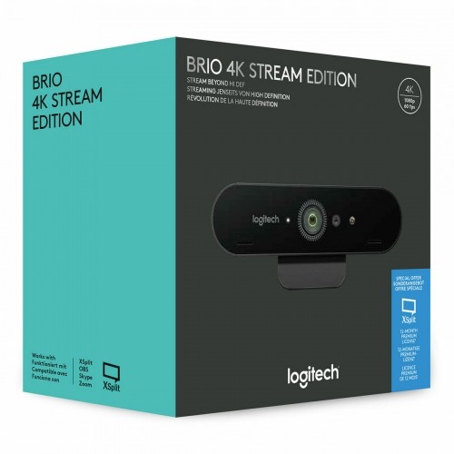 Webcam Logitech Brio Stream 90 fps 13 mpx image 2